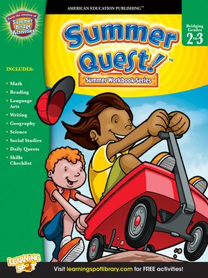 cover image of Summer Quest&#8482;, Grades 2 - 3